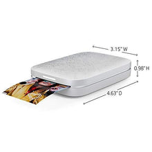 Load image into Gallery viewer, HP Sprocket Portable 2x3&quot; Instant Photo Printer (Luna Pearl) Print Pictures on Zink Sticky-Backed Paper From Your iOS &amp; Android Device
