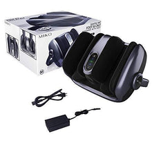 Load image into Gallery viewer, Miko Foot Massager Reflexology Machine with Shiatsu Massage Settings, Vibration, Kneading, Heat and Adjustable Bar for Feet, Ankles, Calf, for Plantar Fasciitis, Neuropathy, Tired Muscles
