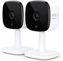 Load image into Gallery viewer, eufy Security Solo IndoorCam C24 2-Cam Kit, 2K Security Indoor Camera, Plug-in Camera with Wi-Fi, Human and Pet AI, Works with Voice Assistants, Night Vision, Two-Way Audio, Homebase not Compatible
