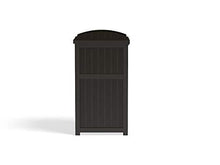 Load image into Gallery viewer, Suncast 33 Gallon Can Resin Outdoor Trash Hideaway with Lid Use in Backyard, Deck, or Patio, Brown
