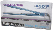 Load image into Gallery viewer, BaBylissPRO Nano Titanium 1" Ultra-Thin Straightening Iron

