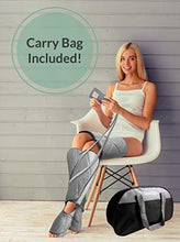 Load image into Gallery viewer, Leg Massager for Circulation - Foot and Calf Massager Air Compression Leg and Thigh Wraps Massage Boots Machine for Home Use Relaxation with Controller
