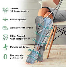 Load image into Gallery viewer, Leg Massager for Circulation - Foot and Calf Massager Air Compression Leg and Thigh Wraps Massage Boots Machine for Home Use Relaxation with Controller
