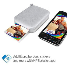 Load image into Gallery viewer, HP Sprocket Portable 2x3&quot; Instant Photo Printer (Luna Pearl) Print Pictures on Zink Sticky-Backed Paper From Your iOS &amp; Android Device
