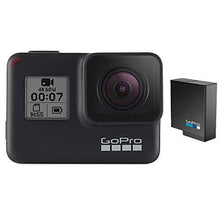 Load image into Gallery viewer, GoPro HERO7 Black + Extra Battery - E-Commerce Packaging - Waterproof Digital Action Camera with Touch Screen 4K HD Video 12MP Photos Live Streaming Stabilization
