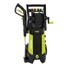 Load image into Gallery viewer, Sun Joe SPX3001 2030 PSI 1.76 GPM 14.5 AMP Electric Pressure Washer with Hose Reel, Green
