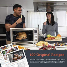 Load image into Gallery viewer, COSORI CO130-AO Air Fryer Toaster Oven Combo 12-in-1 Countertop Rotisserie &amp; Dehydrator for Chicken, Pizza, 100 Recipes &amp; 6 Accessories Included, 30L, Silver
