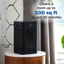 Load image into Gallery viewer, Medify MA-25 Air Purifier with H13 HEPA filter - a higher grade of HEPA for 500 Sq. Ft. Air Purifier | Dual Air Intake | Two '3-in-1' Filters | 99.9% removal in a Modern Design (1-Pack, Black)
