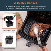 Load image into Gallery viewer, COSORI Air Fryer (100 Recipes Book) 1500W Electric Hot Oven Oilless Cooker, 11 Presets Preheat &amp; Shake Reminder, LED Touch Screen, Nonstick Basket, 3.7 QT, Digital-Black
