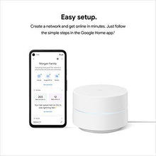 Load image into Gallery viewer, Google Wifi - AC1200 - Mesh WiFi System - Wifi Router - 4500 Sq Ft Coverage - 3 pack
