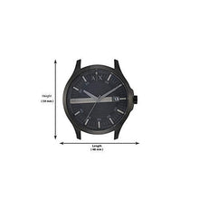 Load image into Gallery viewer, Armani Exchange Men's Hampton Stainless Steel Watch, Color: Black/Black (Model: AX2104)
