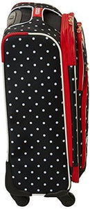 American Tourister Disney Softside Luggage with Spinner Wheels, Minnie Mouse Red Bow, Carry-On 21-Inch