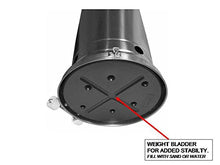 Load image into Gallery viewer, Hiland HLDS01-SSHGT 48,000 BTU Propane Patio Heater with Wheels and Table, Large, Hammered Bronze/SS
