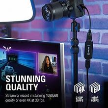 Load image into Gallery viewer, Elgato Cam Link 4K — Broadcast Live, Record via DSLR, Camcorder, or Action Cam, 1080p60 or 4K at 30 FPS, Compact HDMI Capture Device, USB 3.0
