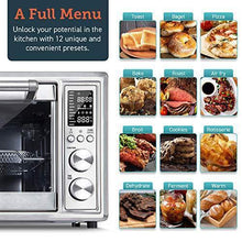 Load image into Gallery viewer, COSORI CO130-AO Air Fryer Toaster Oven Combo 12-in-1 Countertop Rotisserie &amp; Dehydrator for Chicken, Pizza, 100 Recipes &amp; 6 Accessories Included, 30L, Silver

