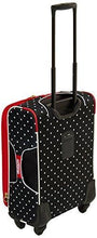 Load image into Gallery viewer, American Tourister Disney Softside Luggage with Spinner Wheels, Minnie Mouse Red Bow, Carry-On 21-Inch
