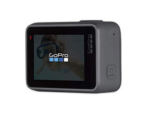 GoPro HERO7 Silver Waterproof Digital Action Camera with Touch Screen 4K HD Video 10MP Photos (Renewed)