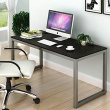 Load image into Gallery viewer, SHW Home Office 55-Inch Large Computer Desk, Espresso
