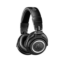 Load image into Gallery viewer, Audio-Technica ATHM50XBT Wireless Bluetooth Over-Ear Headphones, Black
