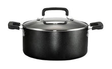 Load image into Gallery viewer, T-fal Signature Nonstick Dishwasher Safe Cookware Set, 12-Piece, Black
