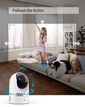 Load image into Gallery viewer, eufy Security, 2K Indoor Cam Pan &amp; Tilt 2-Cam Kit, Plug-in Security Indoor Camera with Wi-Fi, IP Camera, Human &amp; Pet AI, Voice Assistant Compatibility, Motion Tracking, HomeBase Not Required.
