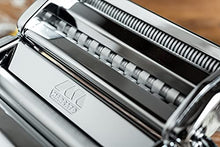 Load image into Gallery viewer, MARCATO Atlas 150 Pasta Machine, Made in Italy, Includes Cutter, Hand Crank, and Instructions, 150 mm, Stainless Steel

