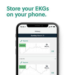 AliveCor KardiaMobile Personal EKG | FDA-Cleared | Detects AFib