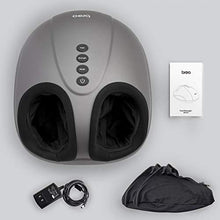 Load image into Gallery viewer, Breo Foot Massager with Heat, Deep Rolling Kneading Therapy Massage Air Compression, Relieve Foot Pain for Up to Size 11
