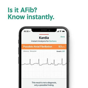 AliveCor KardiaMobile Personal EKG | FDA-Cleared | Detects AFib