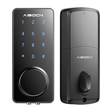 Load image into Gallery viewer, Aibocn Smart Lock, Keyless Entry Door Lock with Bluetooth, Electronic Keypad Deadbolt Lock, Smart Lock Front Door Works with APP Control, Voice, eKey and Code, Auto-Lock for Home Apartment Hotel

