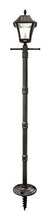 Load image into Gallery viewer, Gama Sonic GS-105S-G Baytown Ez Anchor Lamp, Post, Bright White LED, Black
