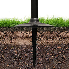 Load image into Gallery viewer, Gama Sonic GS-105S-G Baytown Ez Anchor Lamp, Post, Bright White LED, Black
