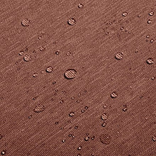 Load image into Gallery viewer, Classic Accessories Montlake Water-Resistant 21 x 21 x 5 Inch Square Outdoor Seat Cushion, Patio Furniture Chair Cushion, Heather Henna Red
