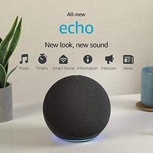 Load image into Gallery viewer, Echo (4th Gen) | With premium sound, smart home hub, and Alexa | Charcoal
