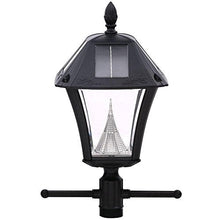 Load image into Gallery viewer, Gama Sonic GS-105S-G Baytown Ez Anchor Lamp, Post, Bright White LED, Black
