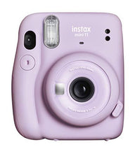 Load image into Gallery viewer, Fujifilm Instax Mini 11 Lilac Purple Instant Camera with Twin Pack Instant Film, Ritz Gear Frame Stickers and Ritz Gear Hanging Frames
