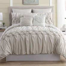 Load image into Gallery viewer, Amrapur Overseas 8-Piece Sophie Comforter Set, Queen, Sand
