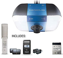 Load image into Gallery viewer, Chamberlain B6765T Smart Garage Door Opener w/Built in HD Camera,Battery Backup &amp; Bright LED Lighting - myQ Smartphone Control- Ultra Quiet,Strong Belt Drive and MAX Lifting Power,Wireless Keypad Incl
