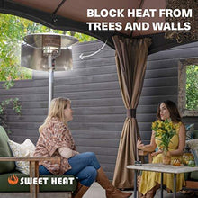Load image into Gallery viewer, SWEET HEAT - Heat Focusing Reflector for Round Natural Gas and Propane Patio Heaters
