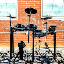 Load image into Gallery viewer, Alesis Drums Nitro Mesh Kit - Eight Piece All Mesh Electronic Drum Kit With Super Solid Aluminum Rack, 385 Sounds, 60 Play Along Tracks, Connection Cables, Drum Sticks &amp; Drum Key Included
