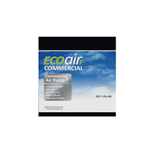 Load image into Gallery viewer, EcoPlus Eco Air7 Commercial Air Pump 7 - 200 Watt Single Outlet, With 12 Valve Manifold For Aquarium, Fish Tank, Fountain, Pond &amp; Hydroponics, 3566 GPH, Silver
