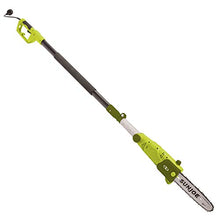 Load image into Gallery viewer, Sun Joe SWJ803E 10 inch 8.0 Amp Electric Multi-Angle Pole Chain Saw, Green
