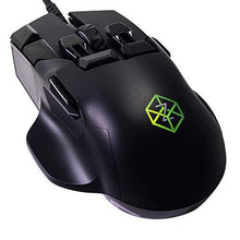 Load image into Gallery viewer, Swiftpoint Z Gaming Mouse, 13 Programmable Buttons, 5 with Pressure Sensors, Analog Joystick Control for FPS Peeking and Flying, 12K DPI, OLED RGB MMO, Black
