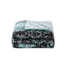 Load image into Gallery viewer, Carmela Home Studio 17 Downton 7-Piece Full/Queen Comforter Set, Aqua
