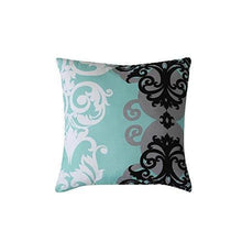 Load image into Gallery viewer, Carmela Home Studio 17 Downton 7-Piece Full/Queen Comforter Set, Aqua
