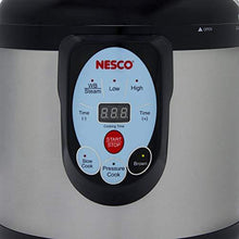 Load image into Gallery viewer, NESCO NPC-9 Smart Pressure Canner and Cooker, 9.5 quart, Stainless Steel

