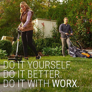 WORX WG520 Turbine 600 Corded Electric Leaf Blower, Black