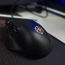 Load image into Gallery viewer, Swiftpoint Z Gaming Mouse, 13 Programmable Buttons, 5 with Pressure Sensors, Analog Joystick Control for FPS Peeking and Flying, 12K DPI, OLED RGB MMO, Black
