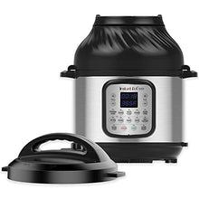 Load image into Gallery viewer, Instant Pot Duo Crisp 11 in 1, Electric Pressure Cooker with Air Fryer, Roast, Bake, Dehydrate, Slow Cook, Rice Cooker, Steamer, Saute, 8 Quart, 14 One-Touch Programs
