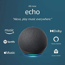 Load image into Gallery viewer, Echo (4th Gen) | With premium sound, smart home hub, and Alexa | Charcoal
